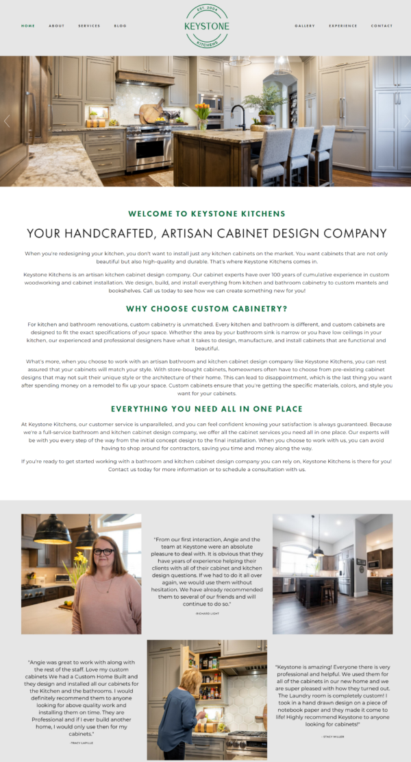 Case Study Keystone Kitchens Closet & Garage Marketing℠