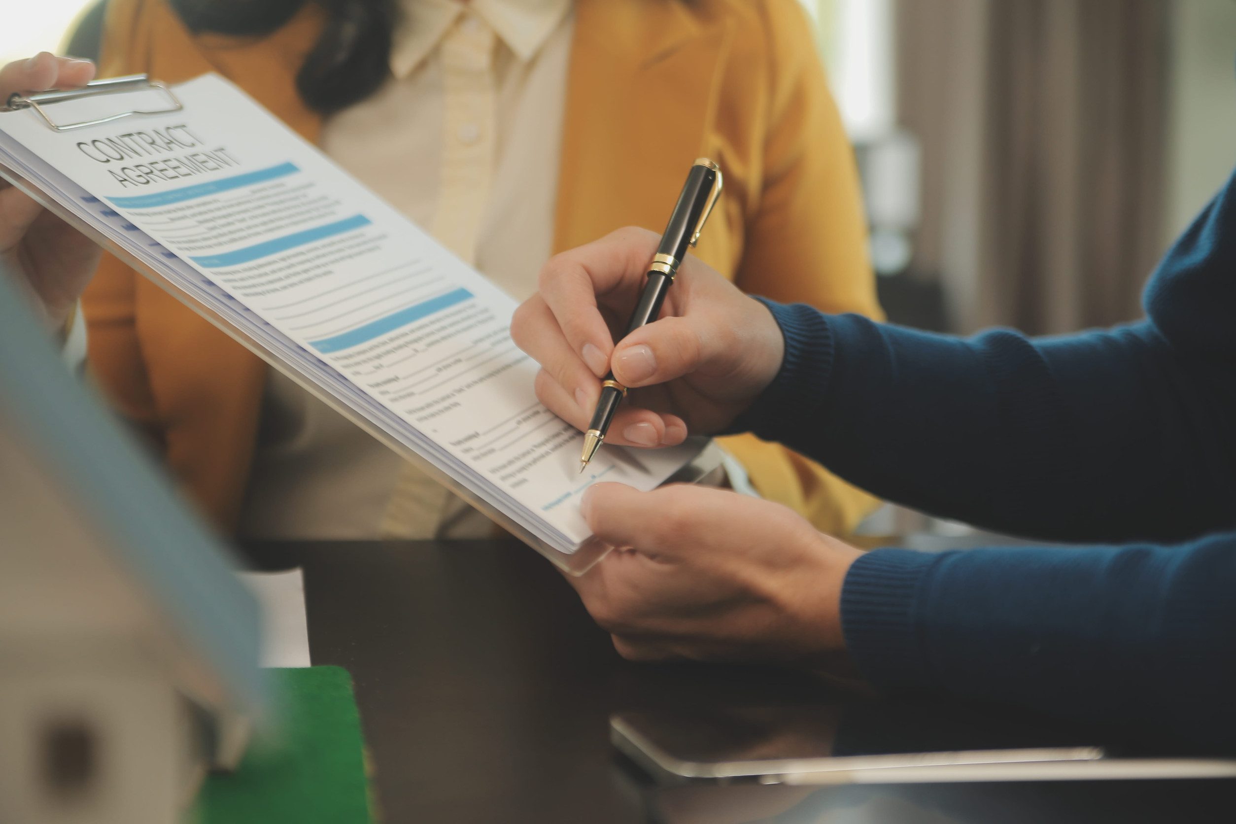 consultation to signed contract