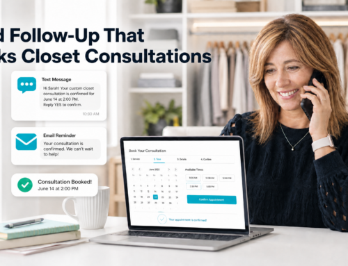 Lead Follow Up That Books Closet Consultations